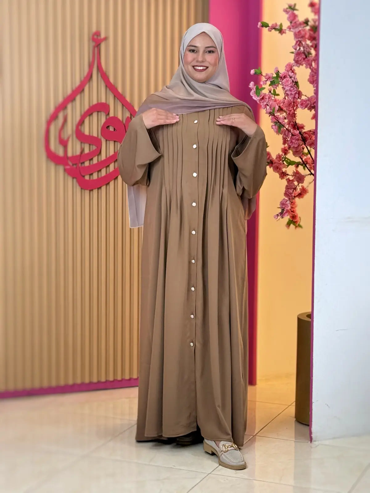 فستان ريماس ترابي