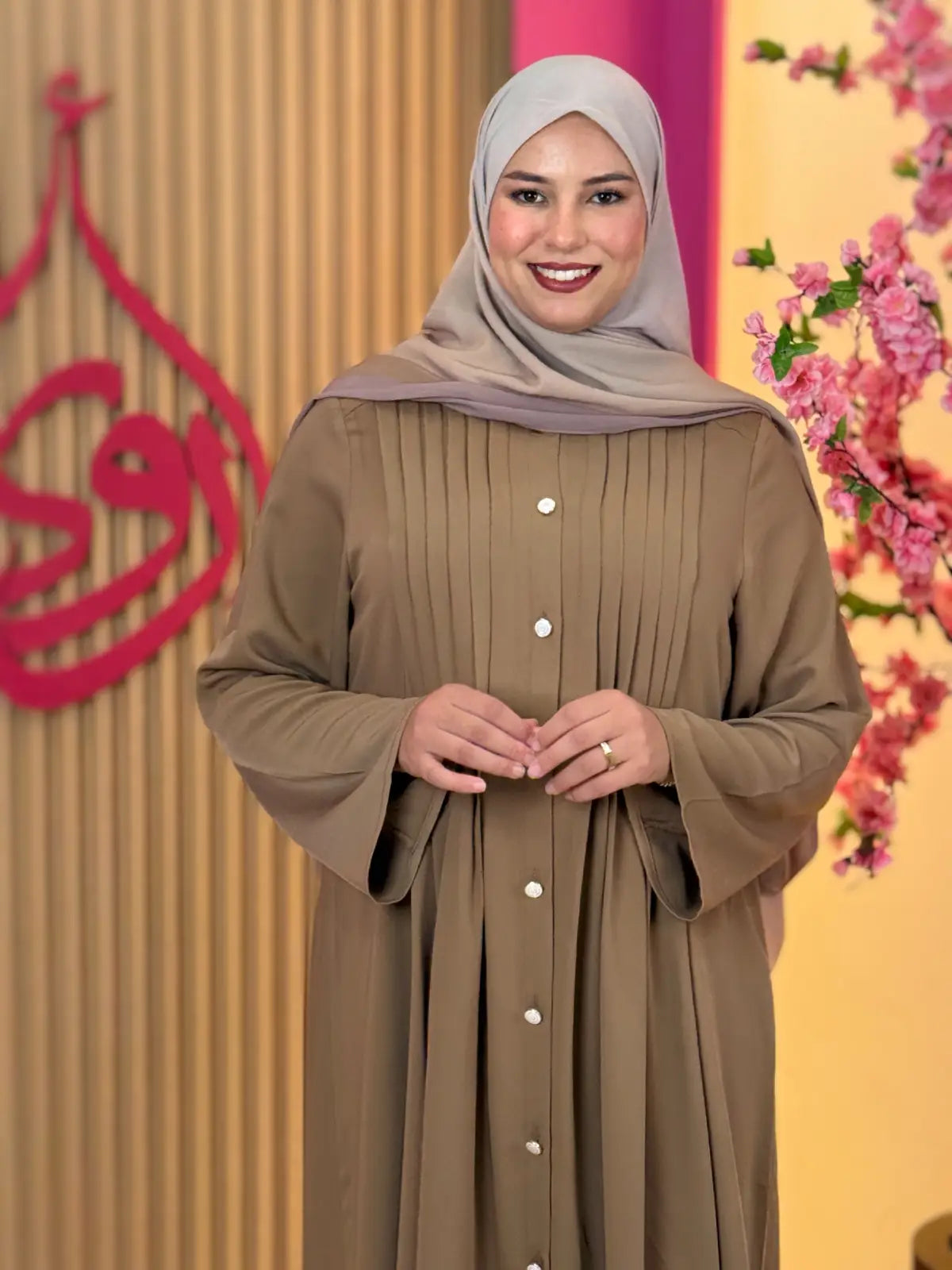 فستان ريماس ترابي