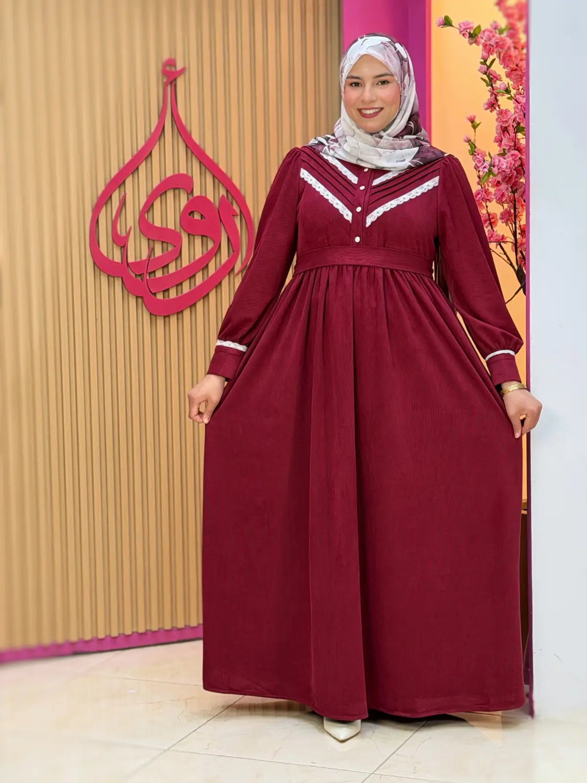 فستان تالة كرونة