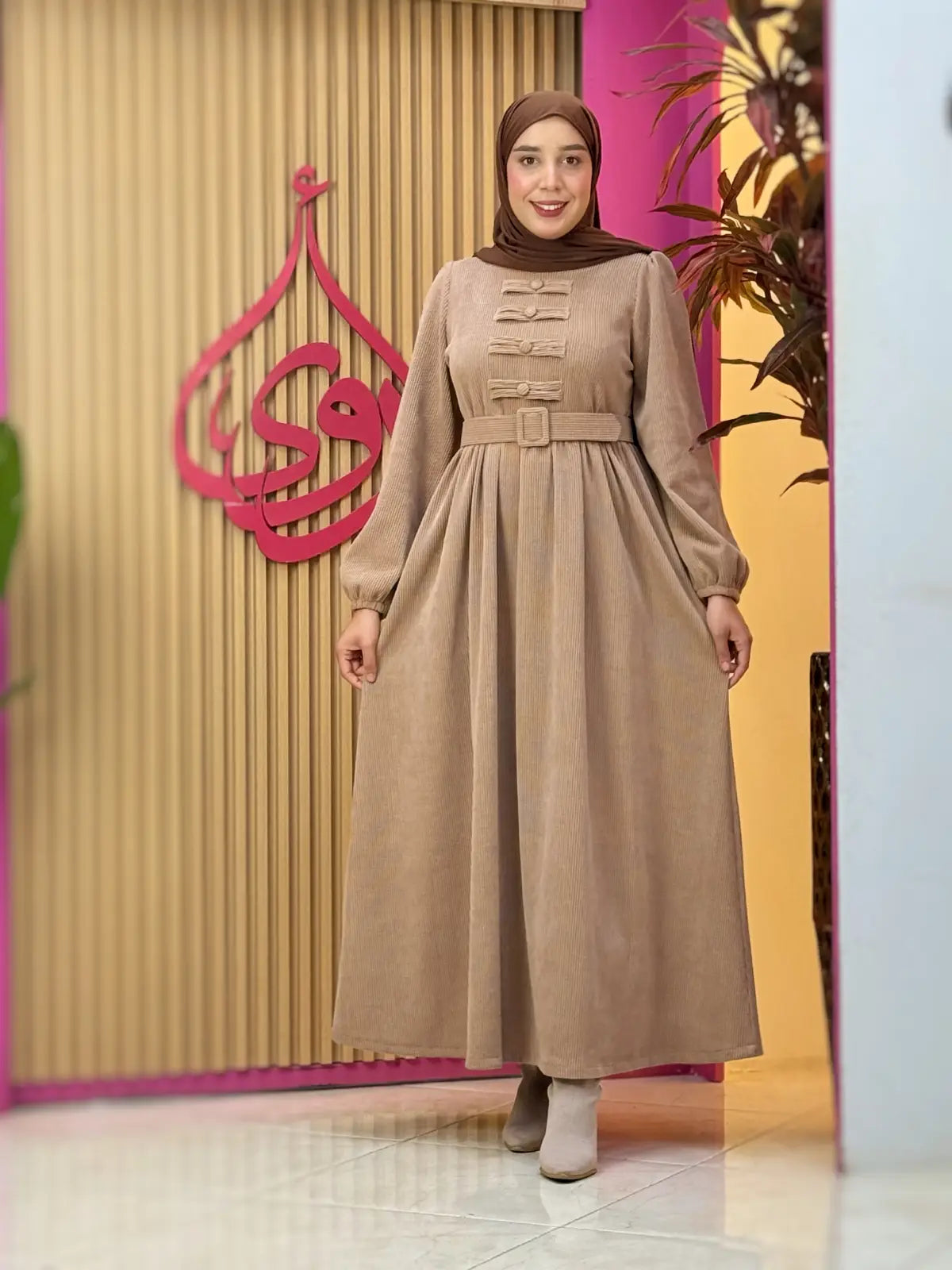 فستان جوري بيج