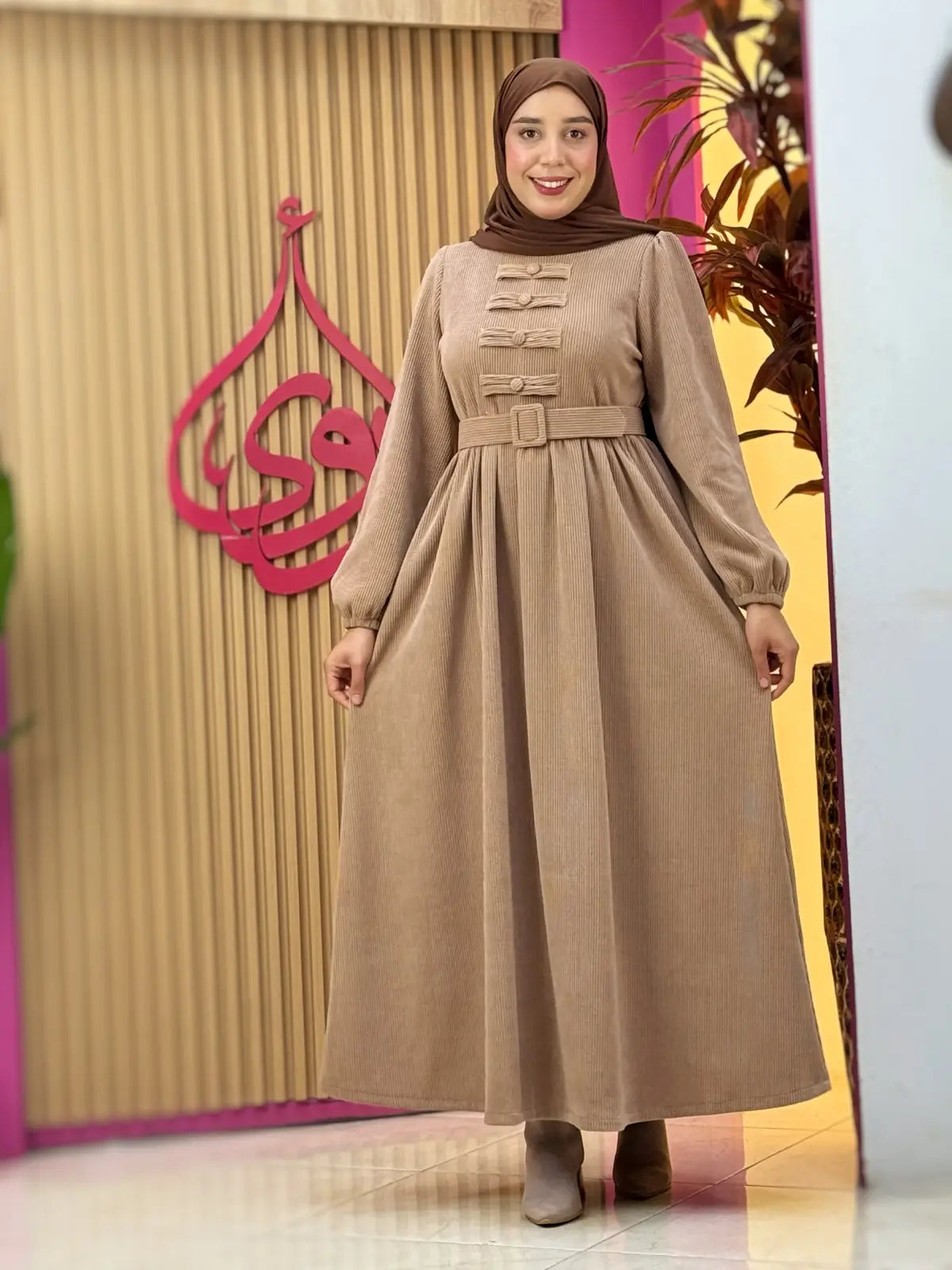 فستان جوري بيج