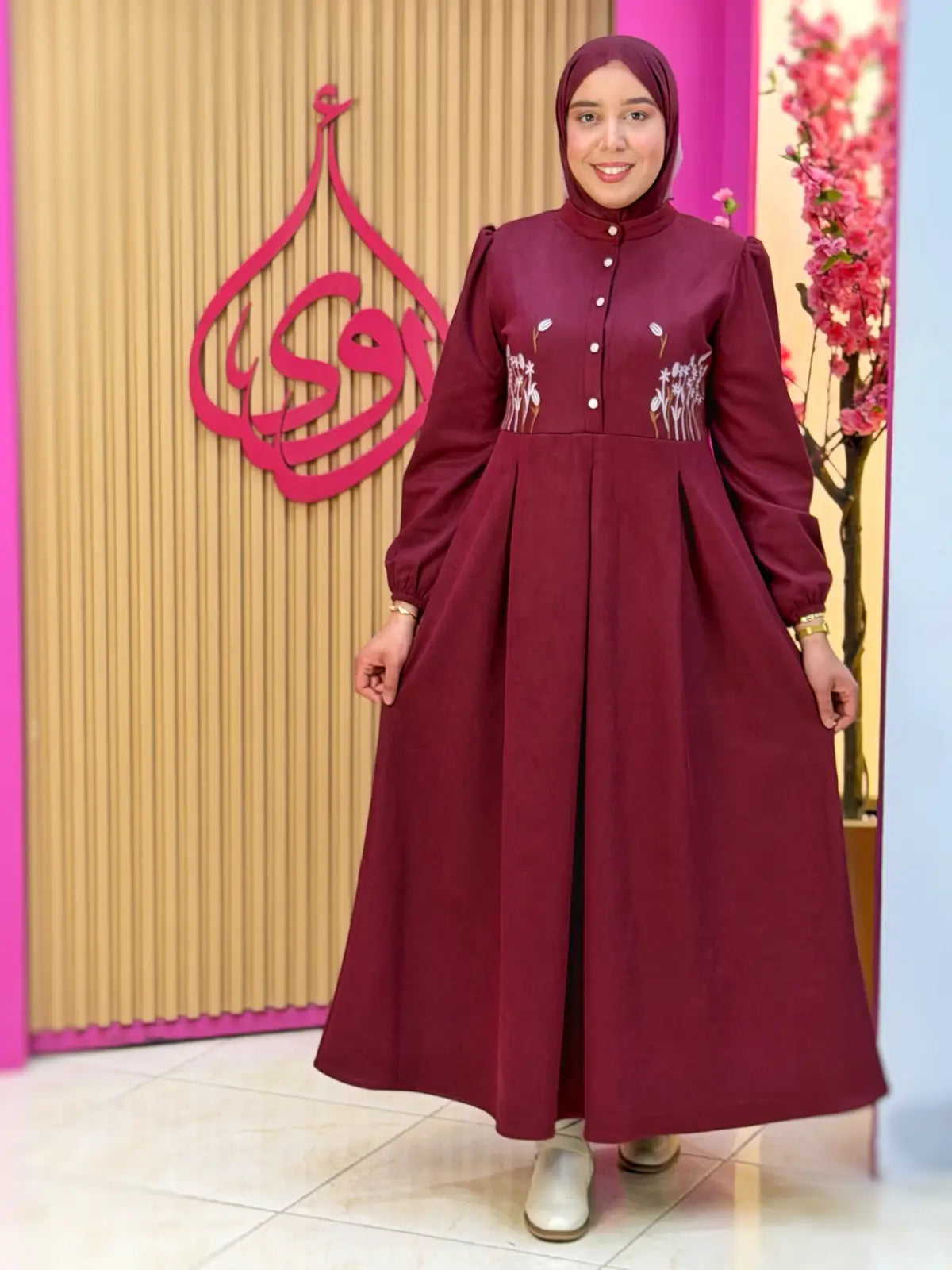 فستان فيروز كرونة