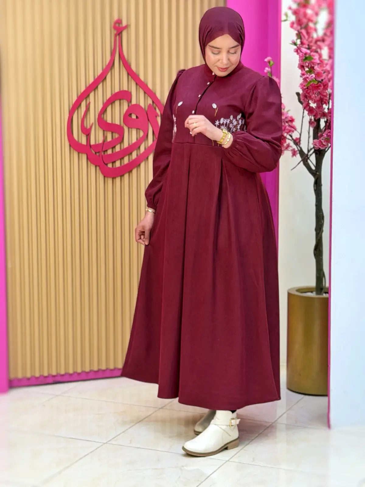 فستان فيروز كرونة