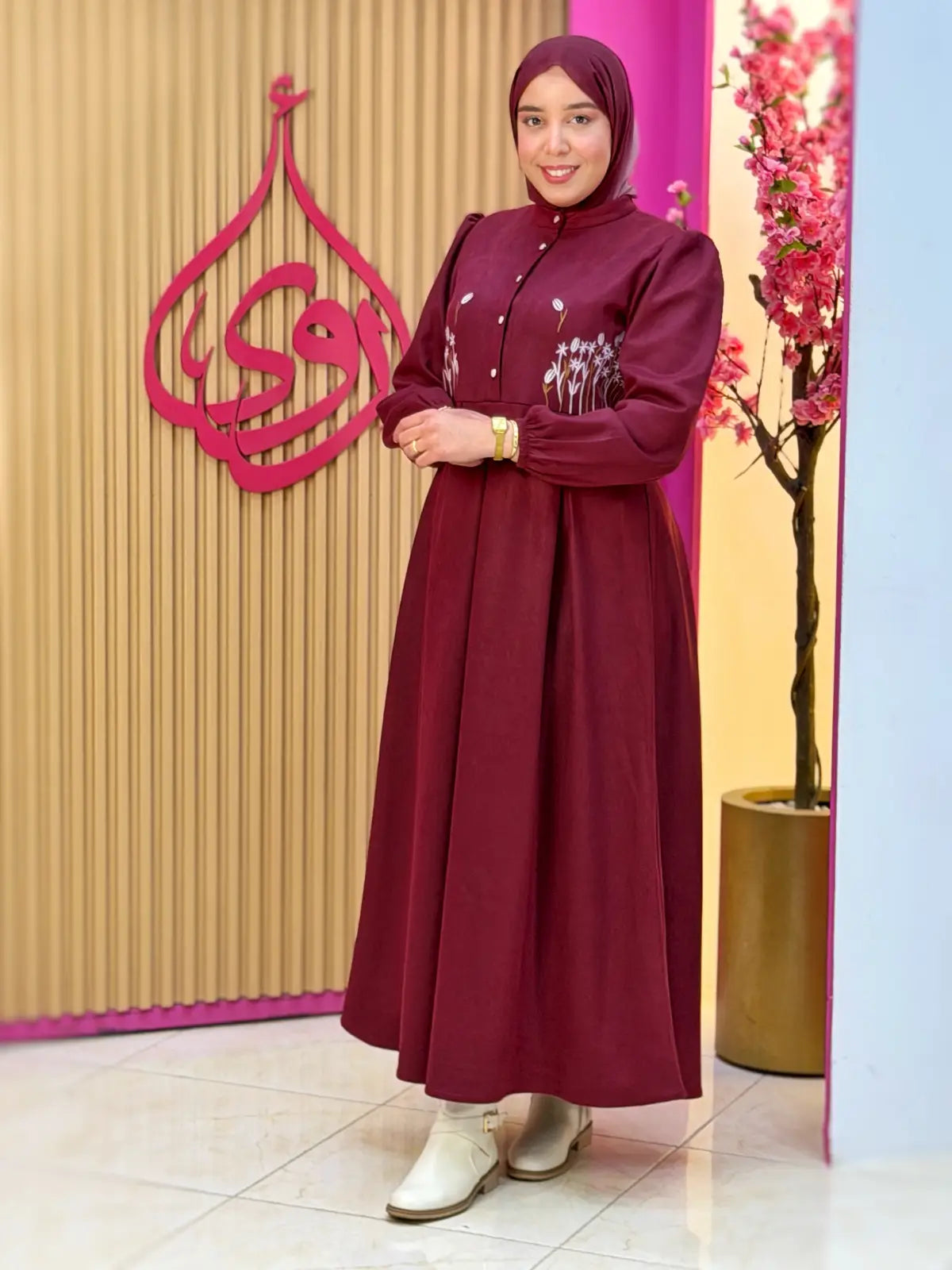 فستان فيروز كرونة