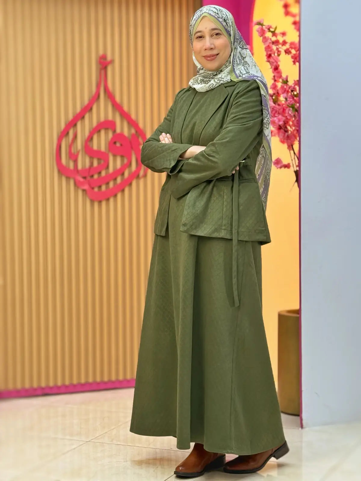 طقم حكمة أخضر