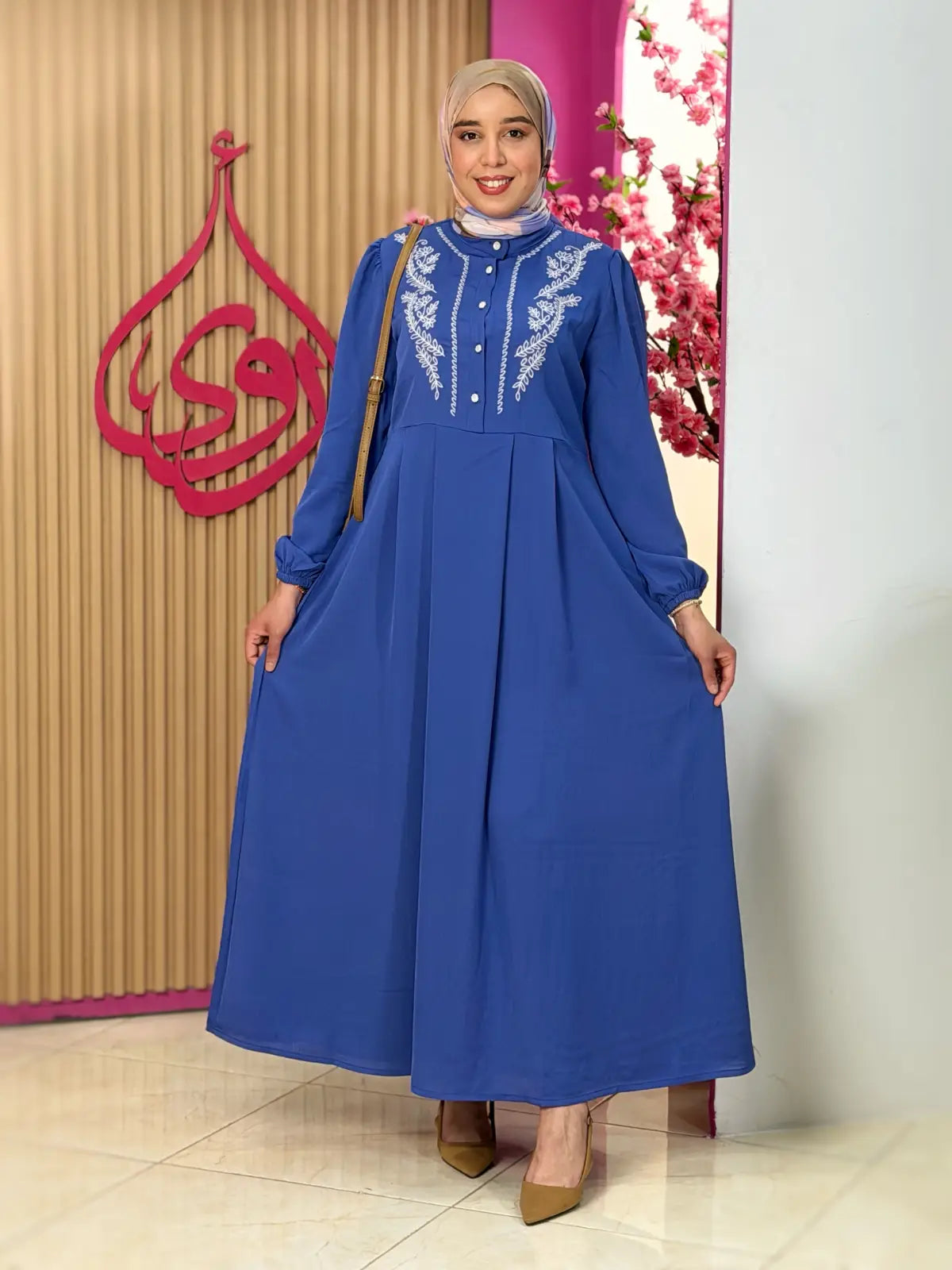 فستان سيرين أزرق