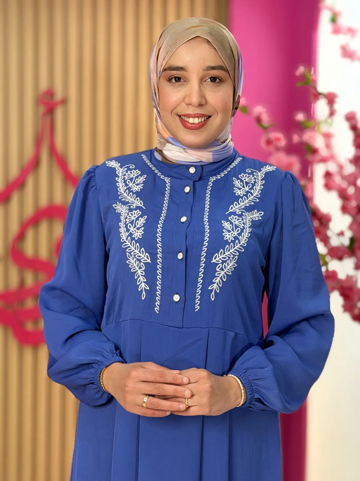 فستان سيرين أزرق