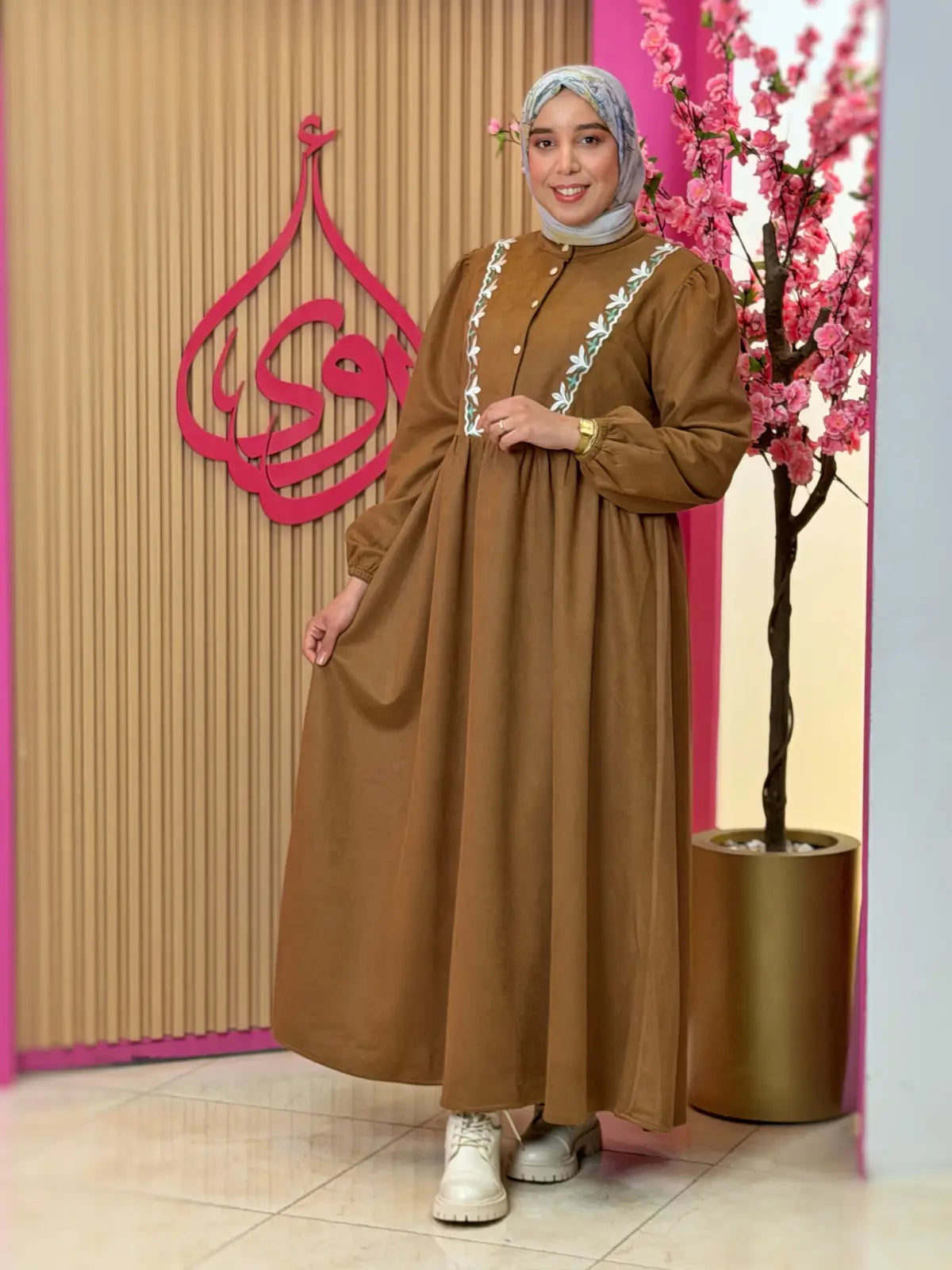 فستان زخرف كاميل