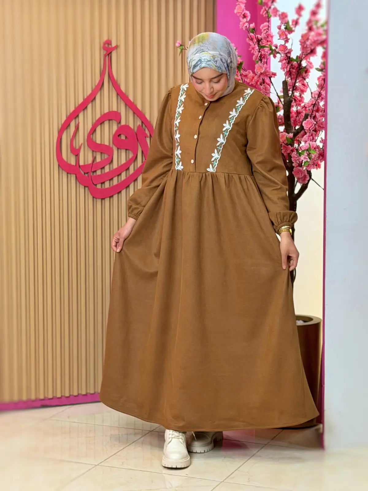 فستان زخرف كاميل
