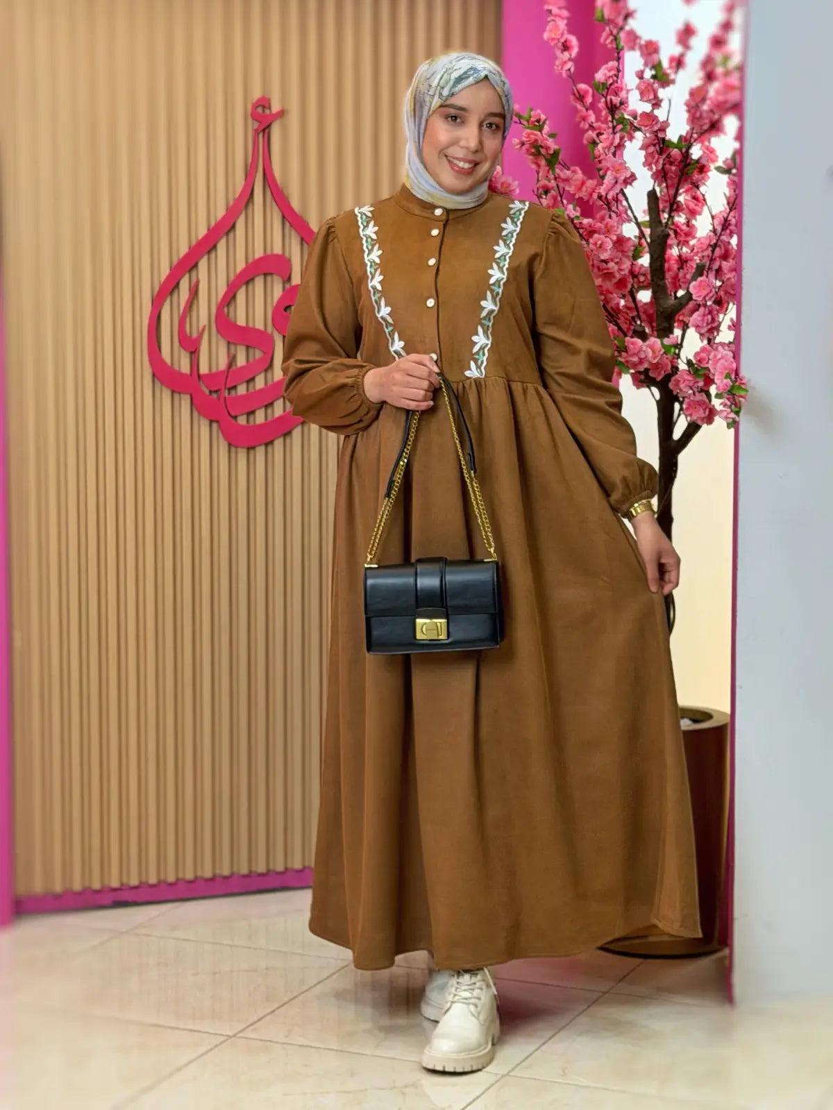 فستان زخرف كاميل