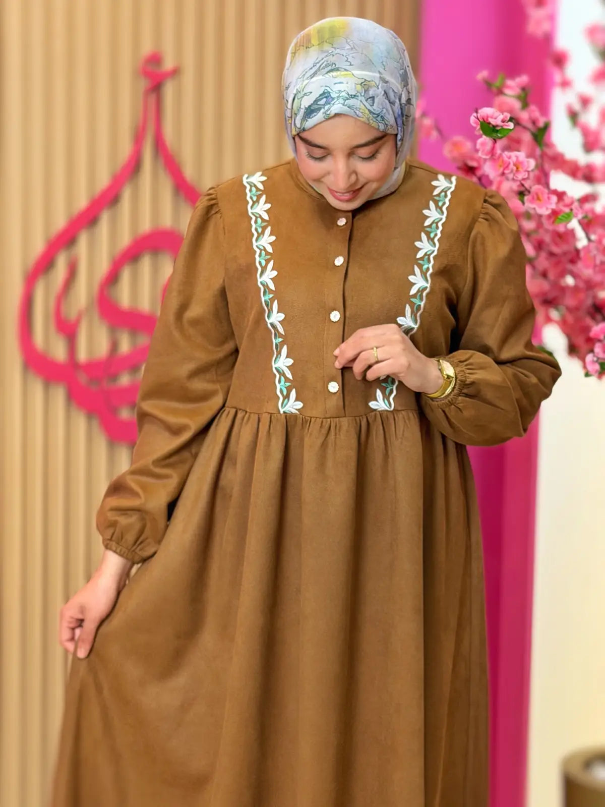 فستان زخرف كاميل