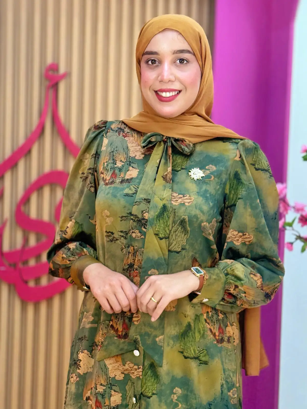 فستان راوية رملي