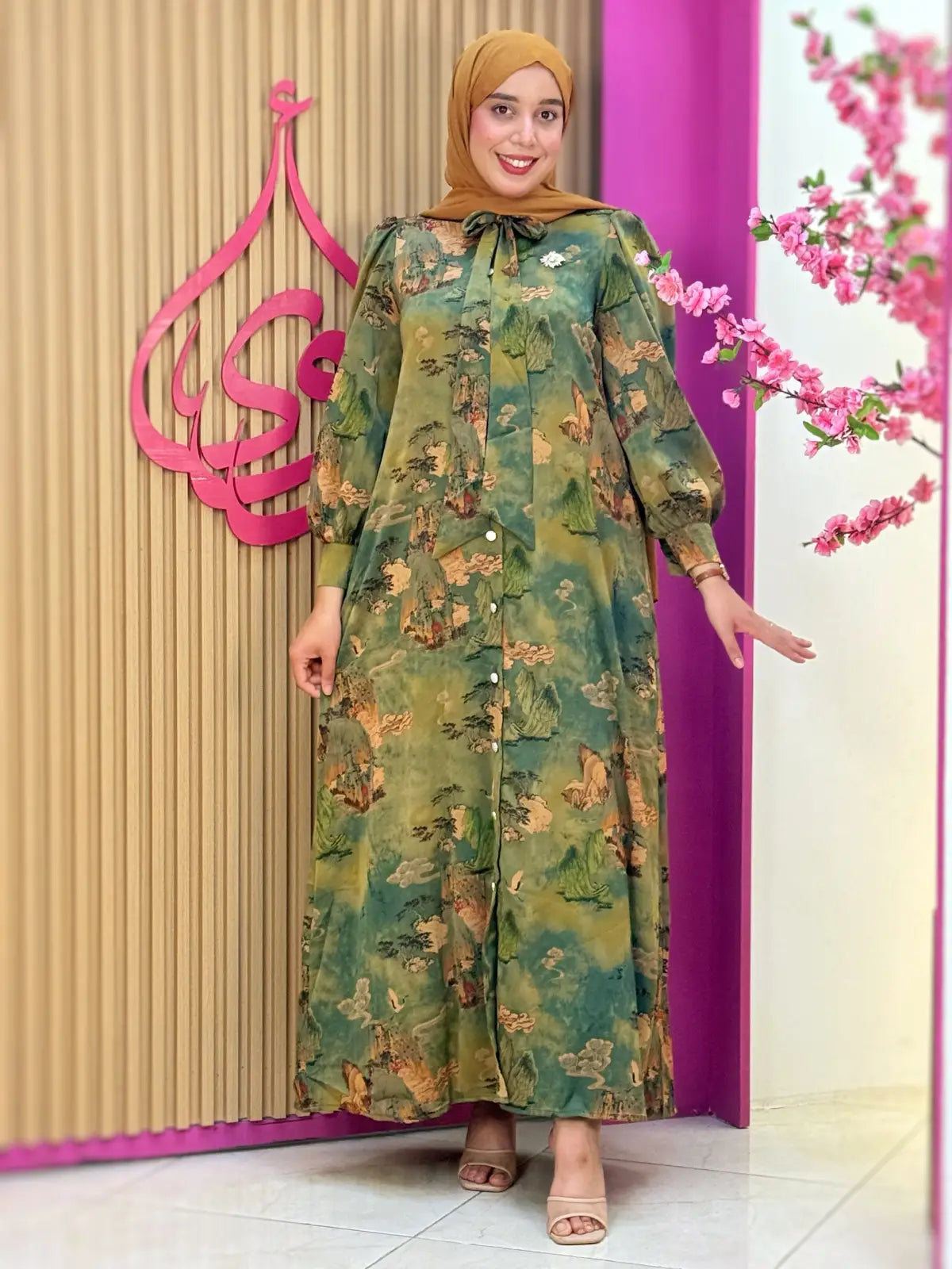 فستان راوية رملي