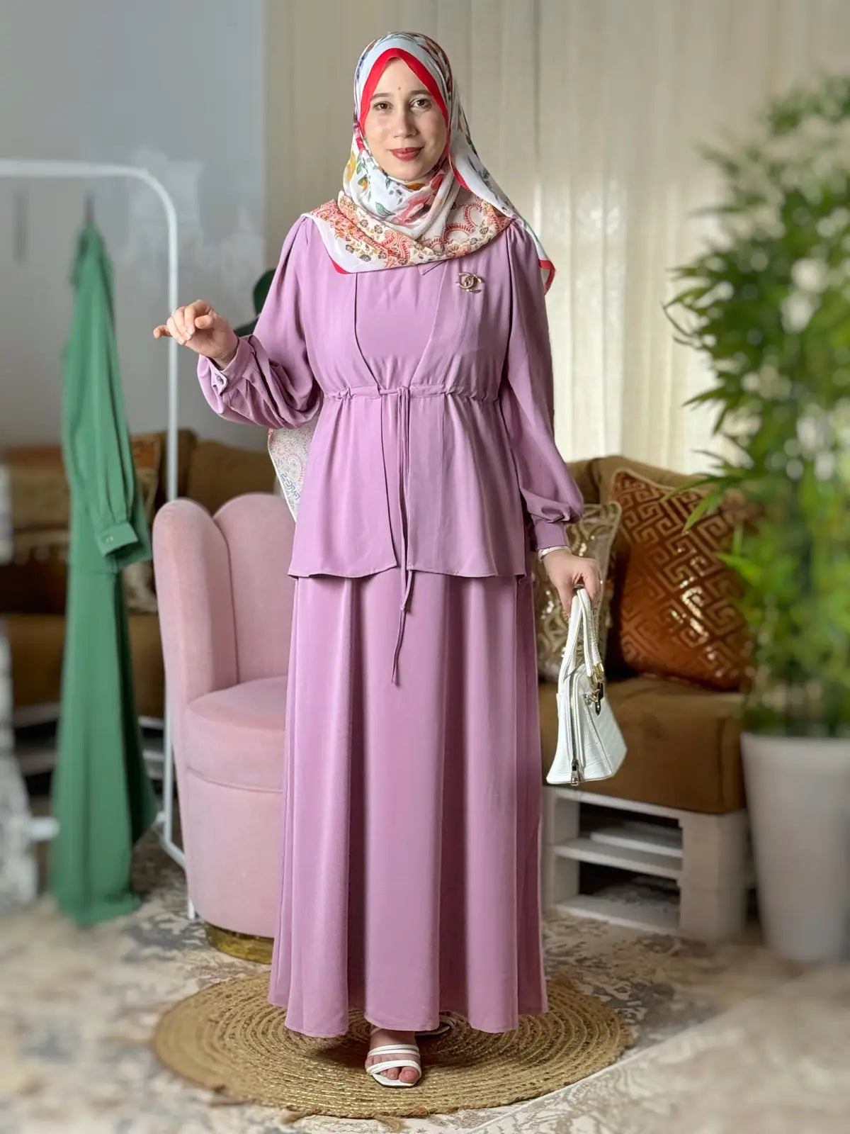 Robe HANA Mauve