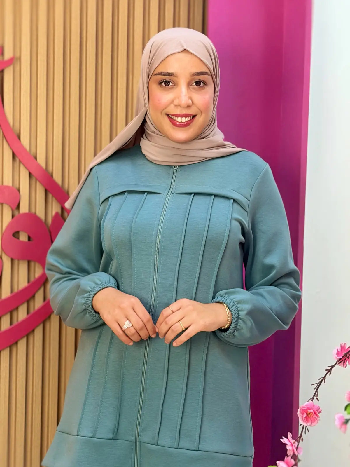 طقم ريم أخضر