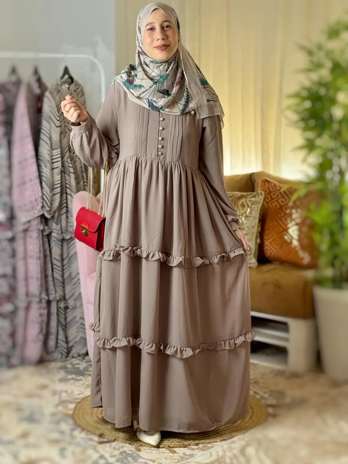 Robe FAYZA Khaki