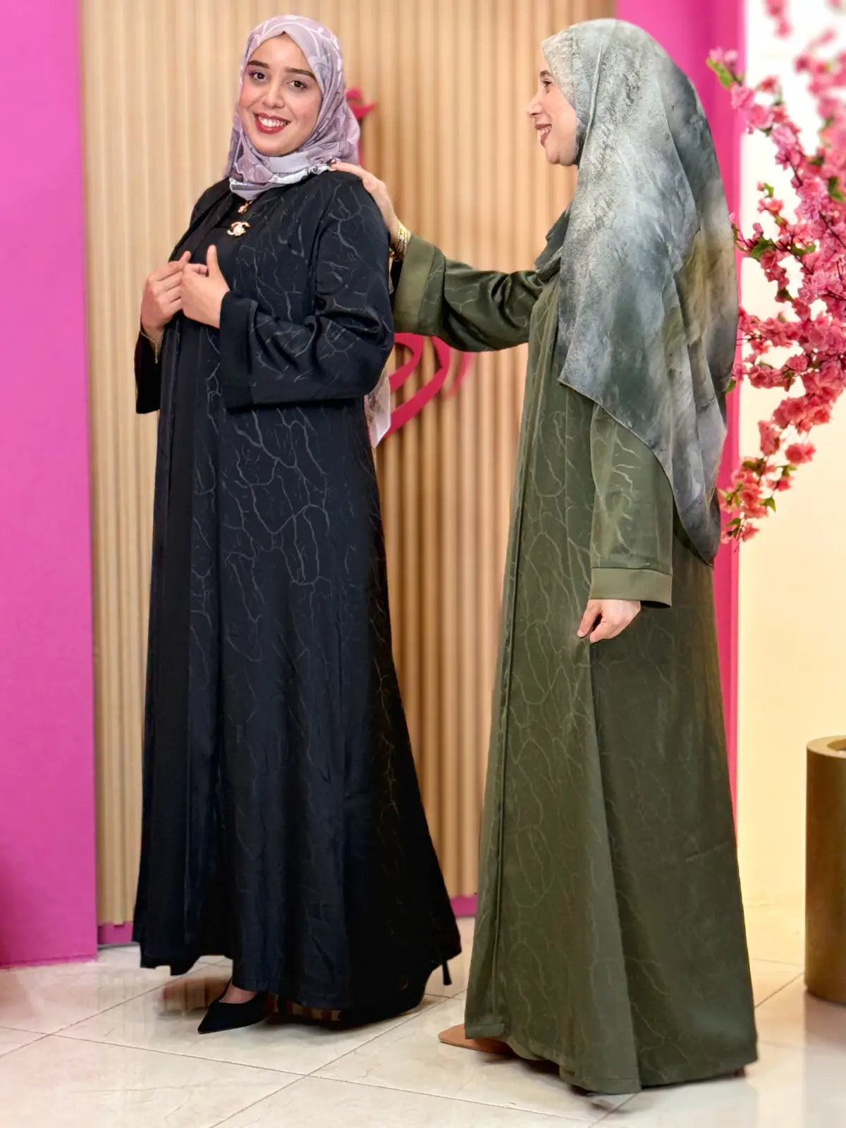 عباية عهد أخضر