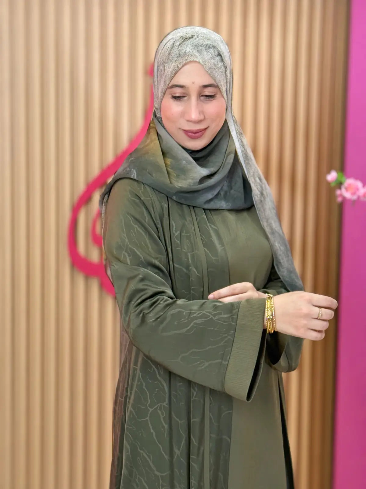 عباية عهد أخضر