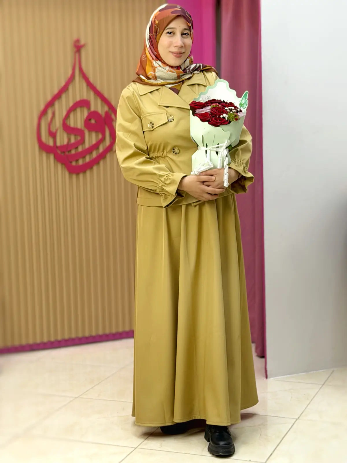 طقم غيمة بيج