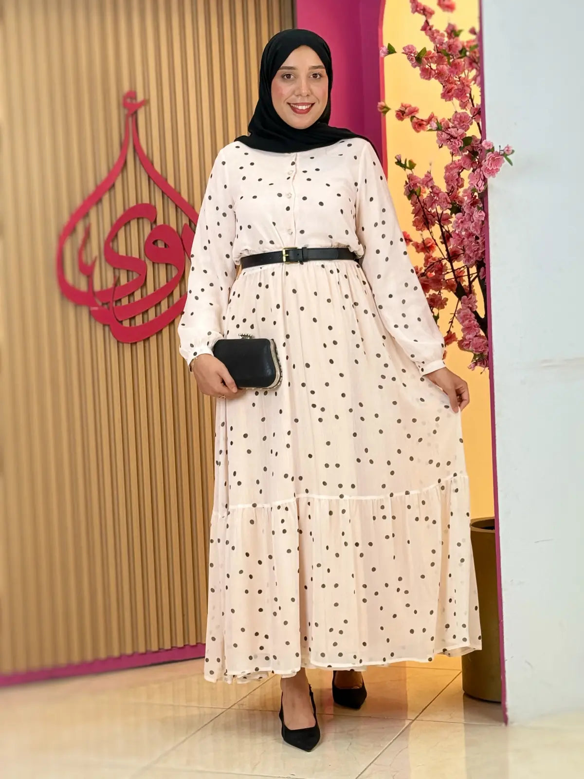 طقم جليلة منقط