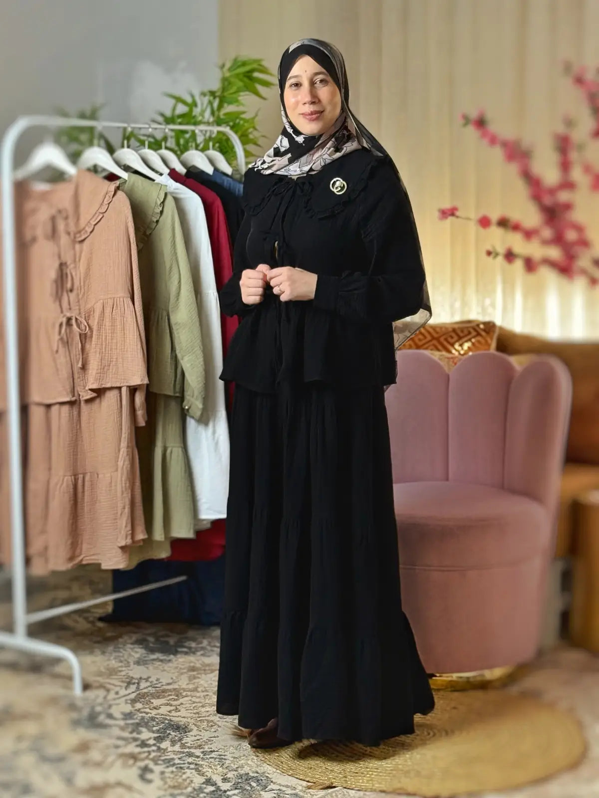 طقم خيال أسود