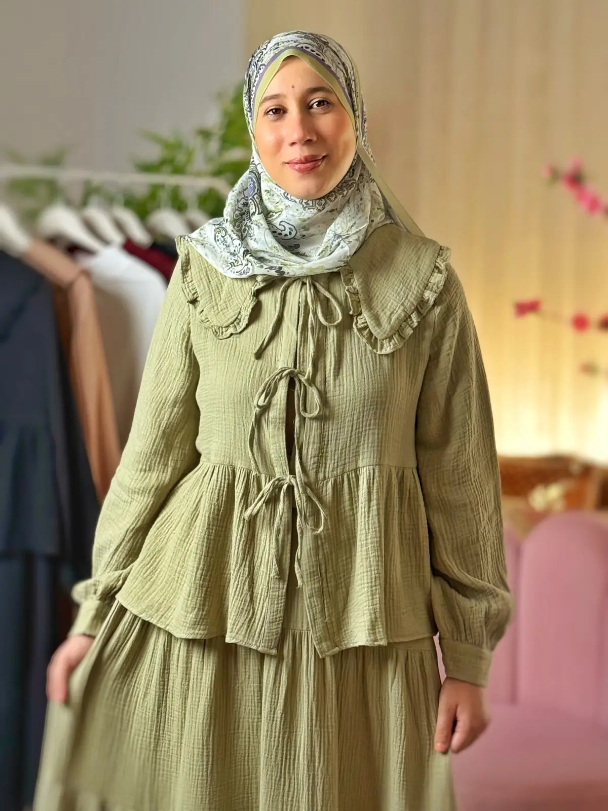 طقم خيال أخضر