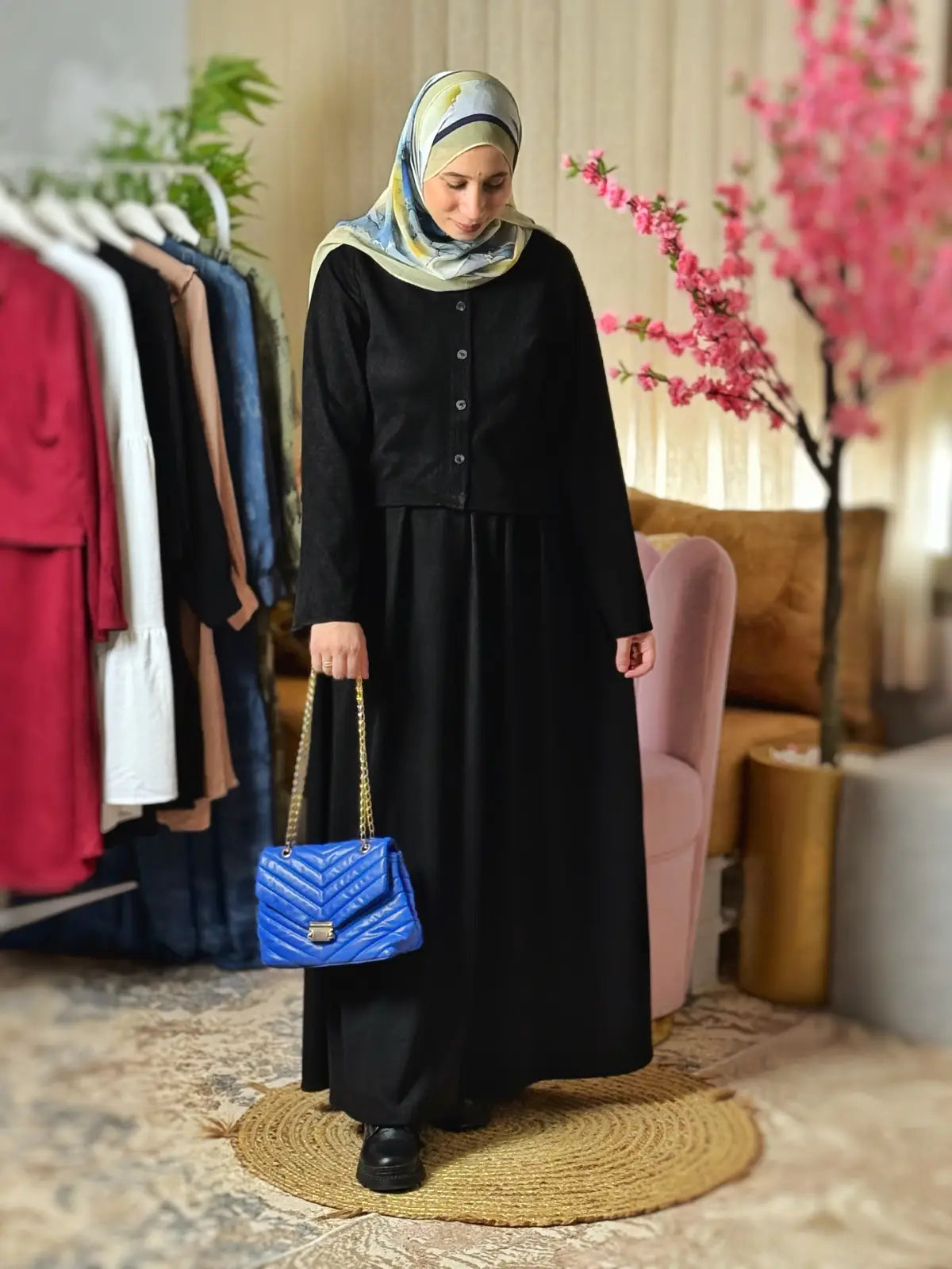 طقم هناء أسود