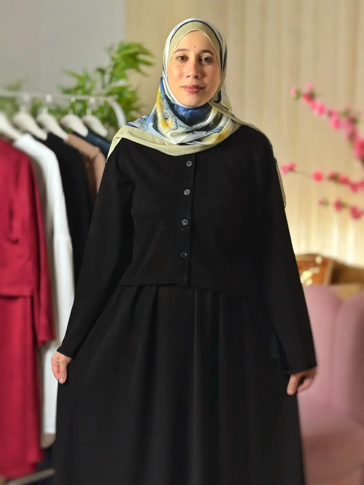 طقم هناء أسود