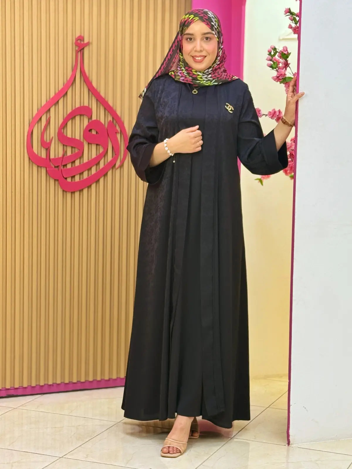 عباية لجين أسود