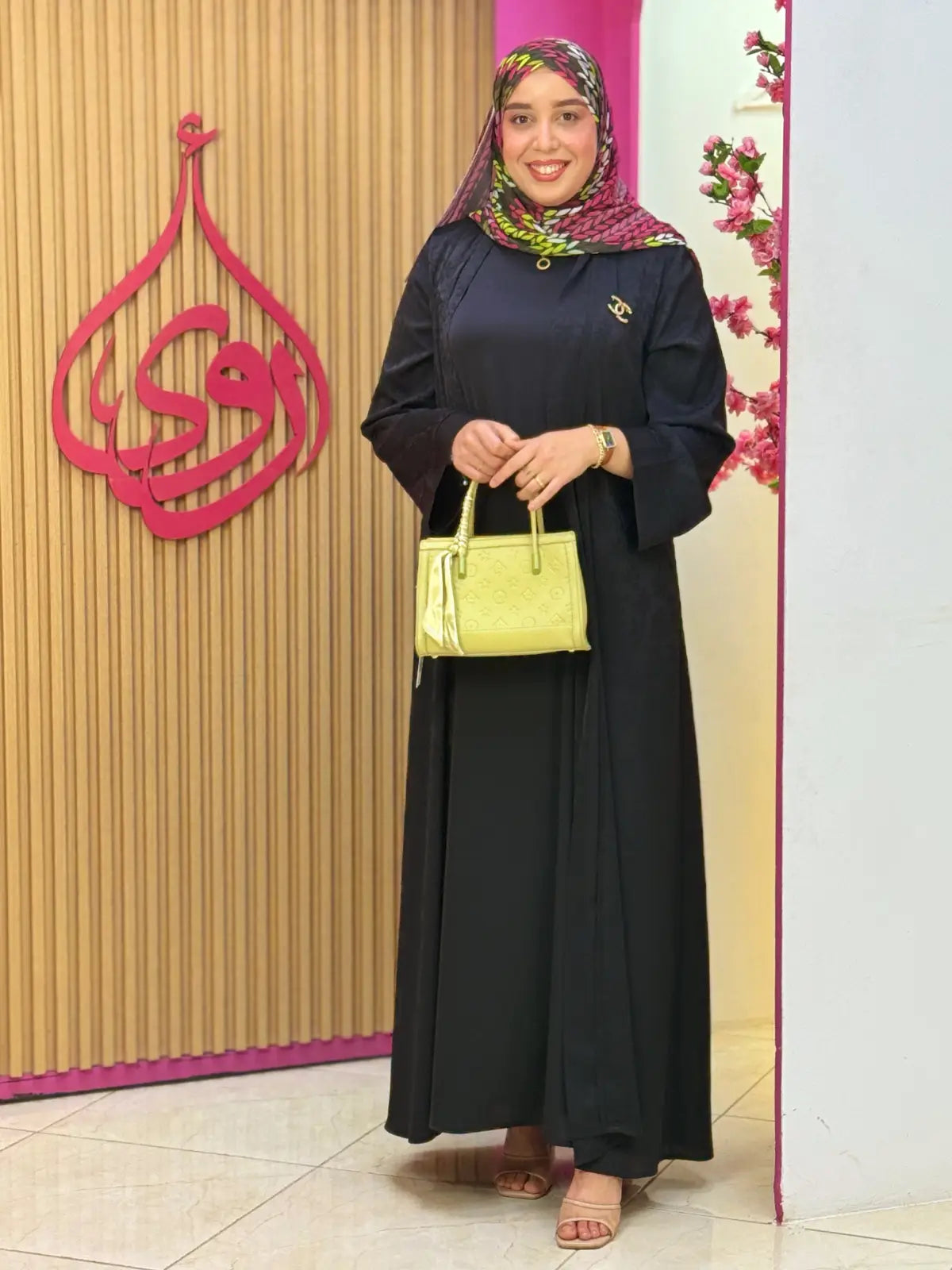 عباية لجين أسود