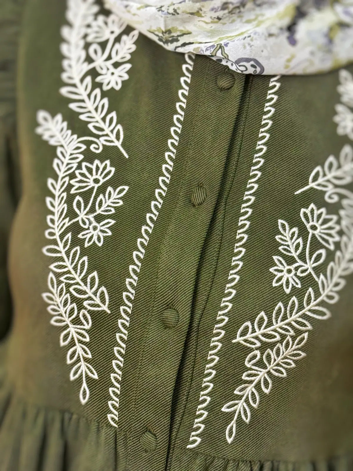 فستان سيرين أخضر