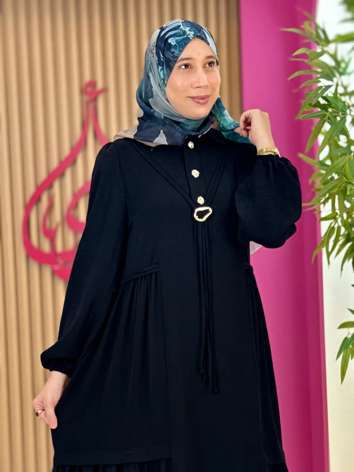 فستان فرح أسود