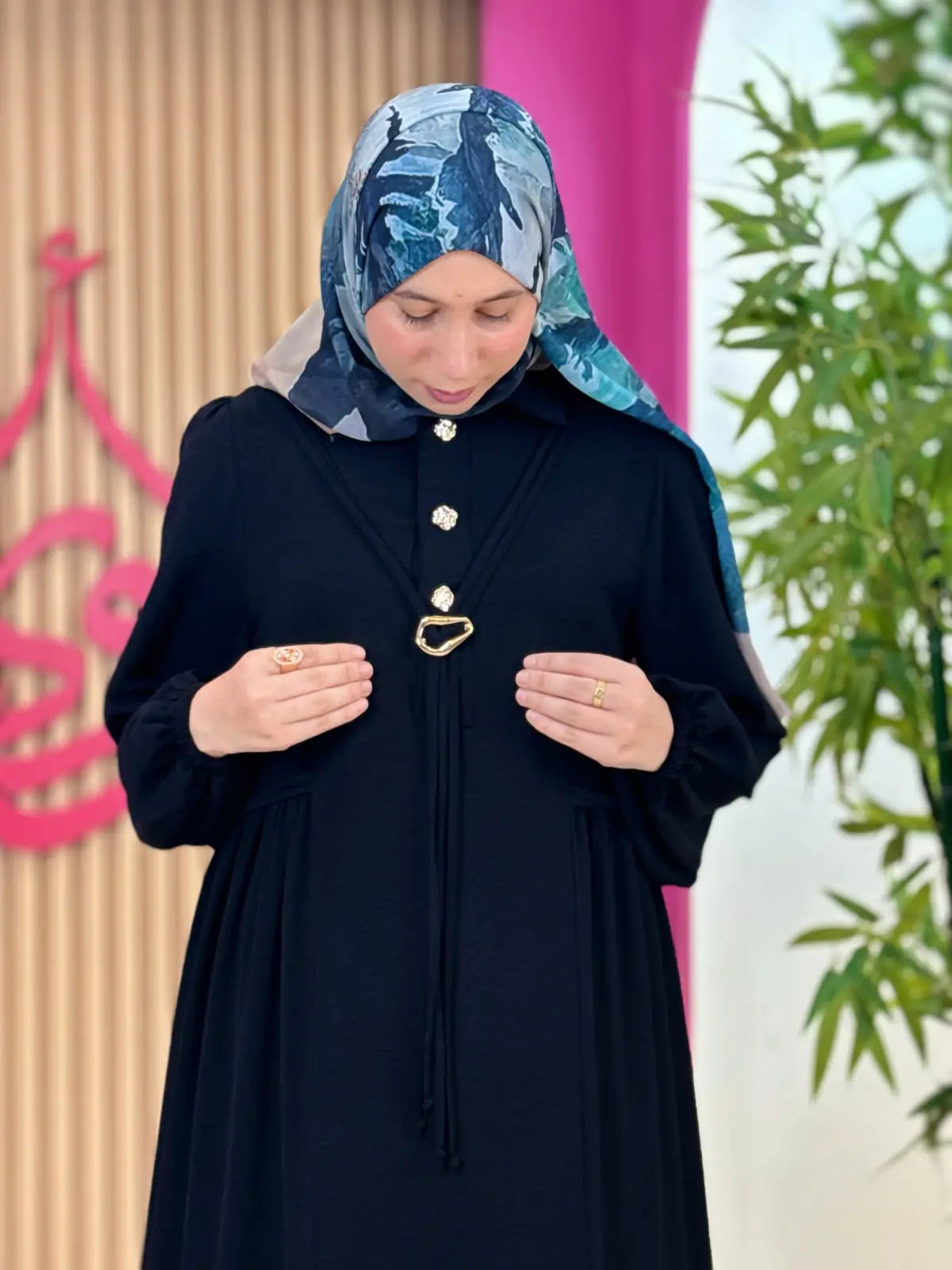 فستان فرح أسود