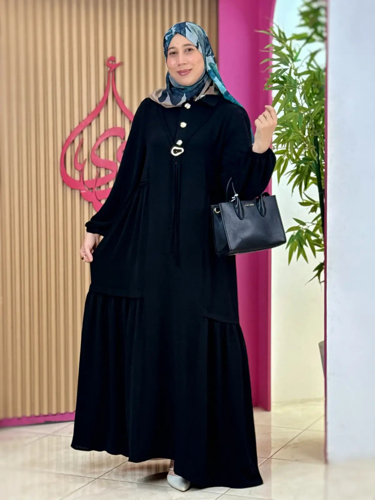 فستان فرح أسود