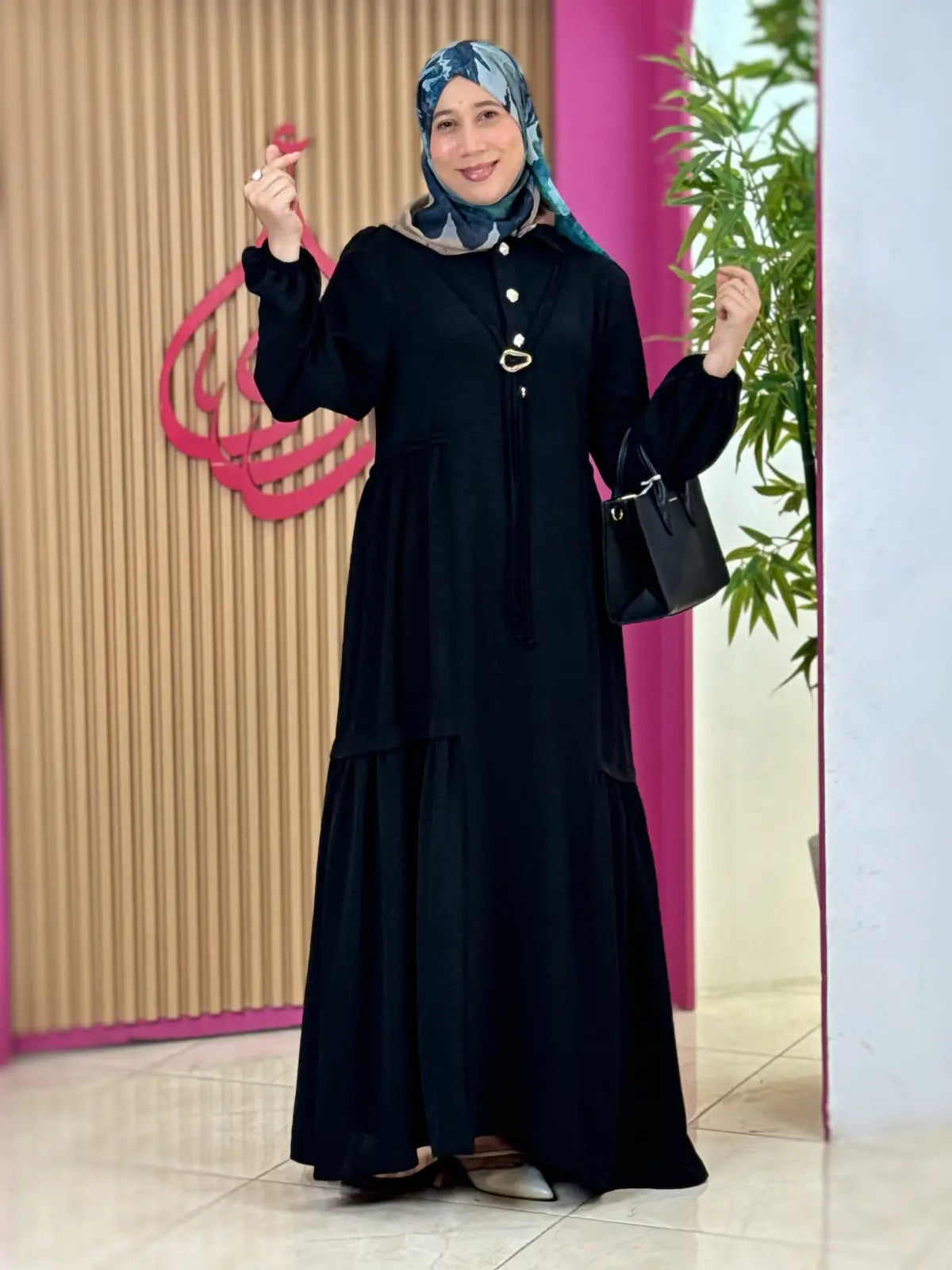 فستان فرح أسود