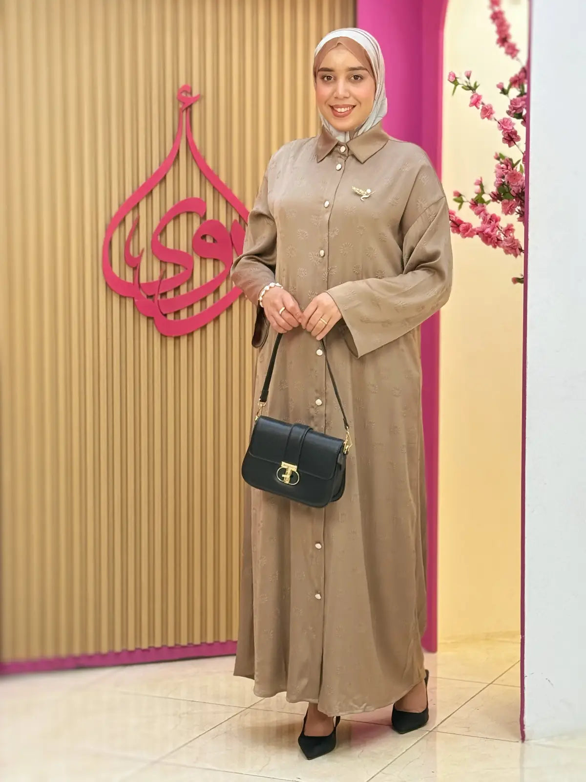 فستان رحاب بيج