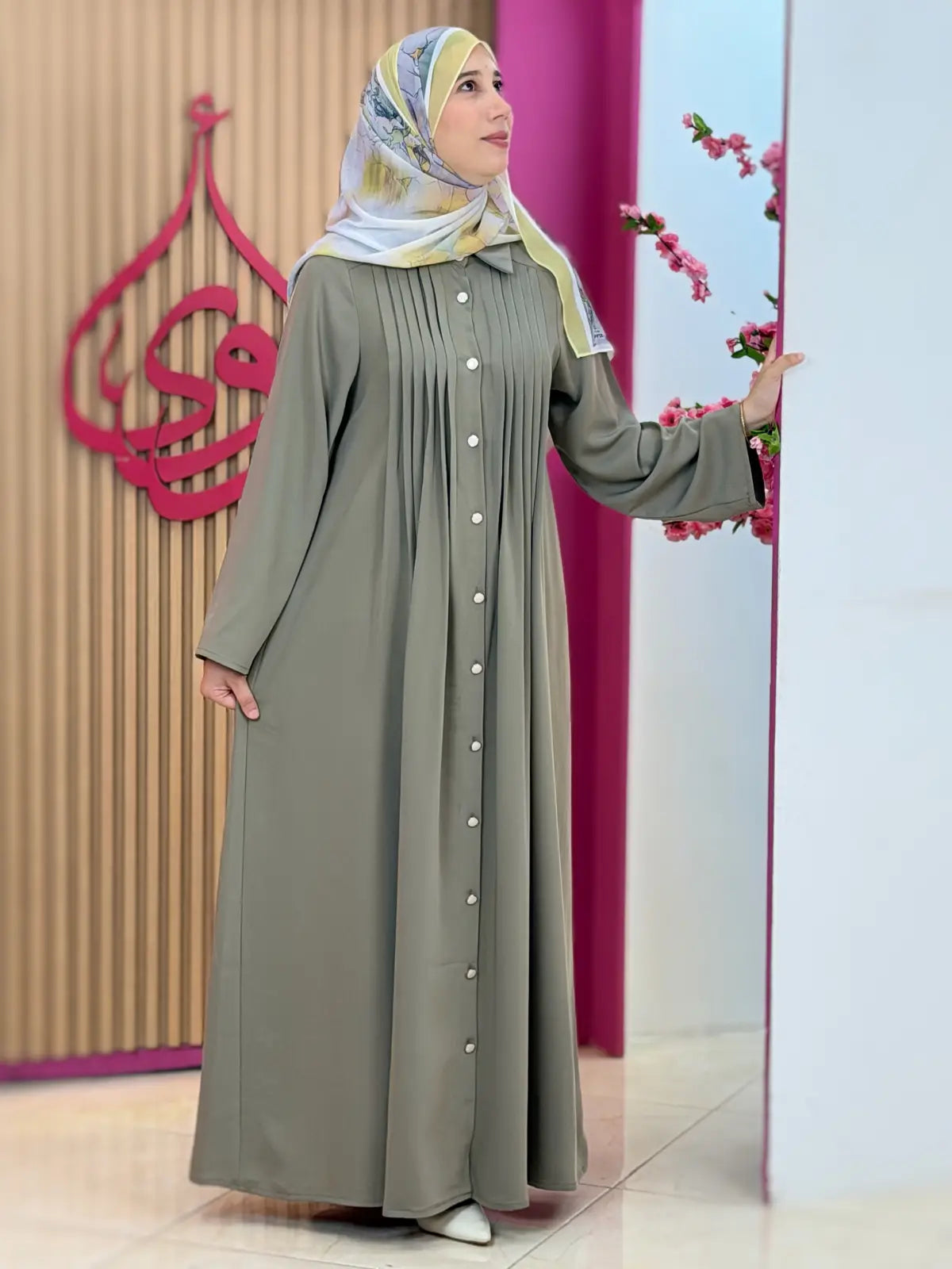 فستان ريماس اخضر