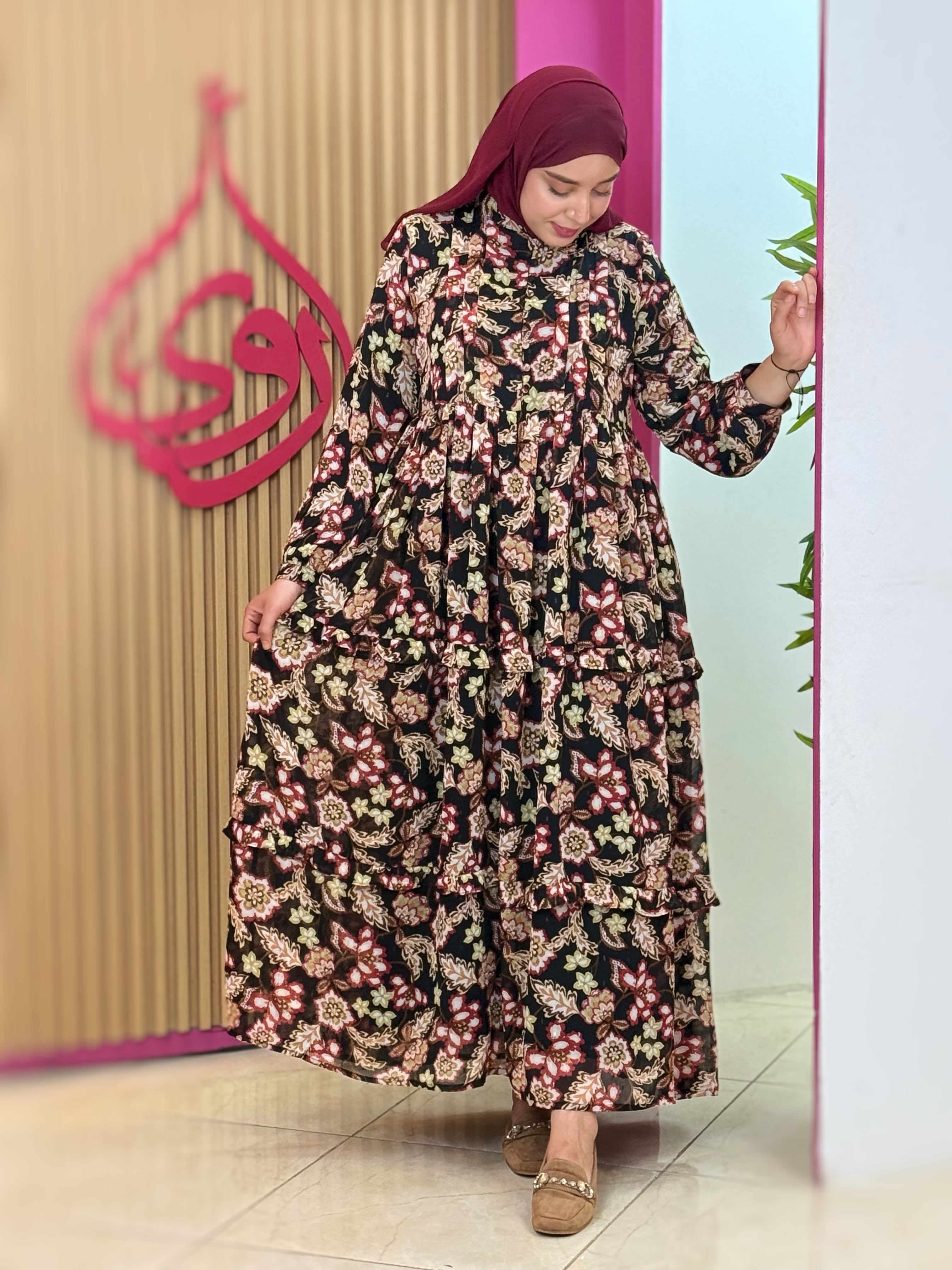 فستان نسمة أسود