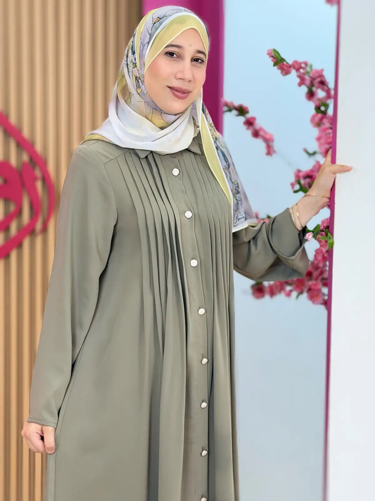 فستان ريماس اخضر