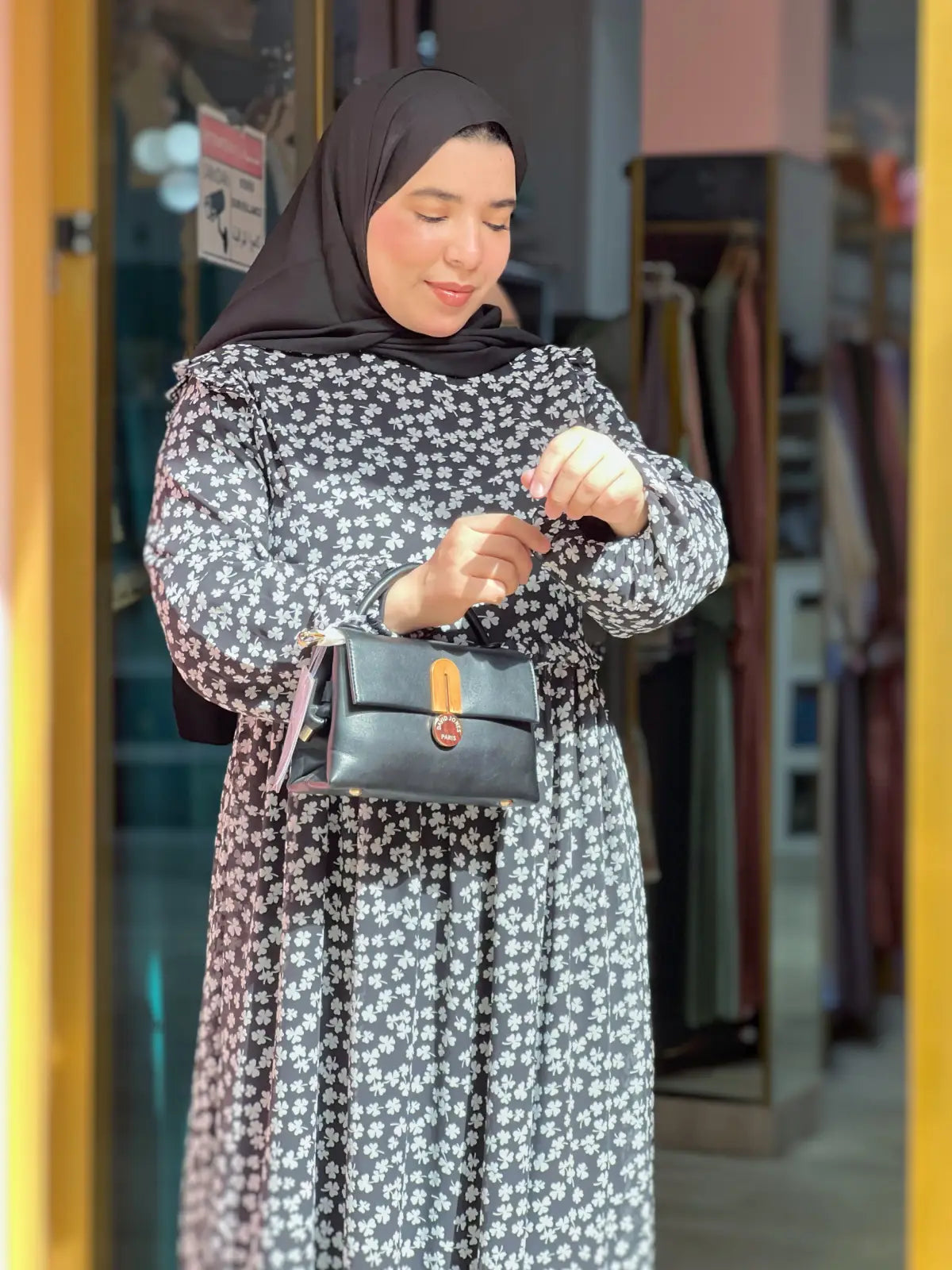Robe AICHA Noir