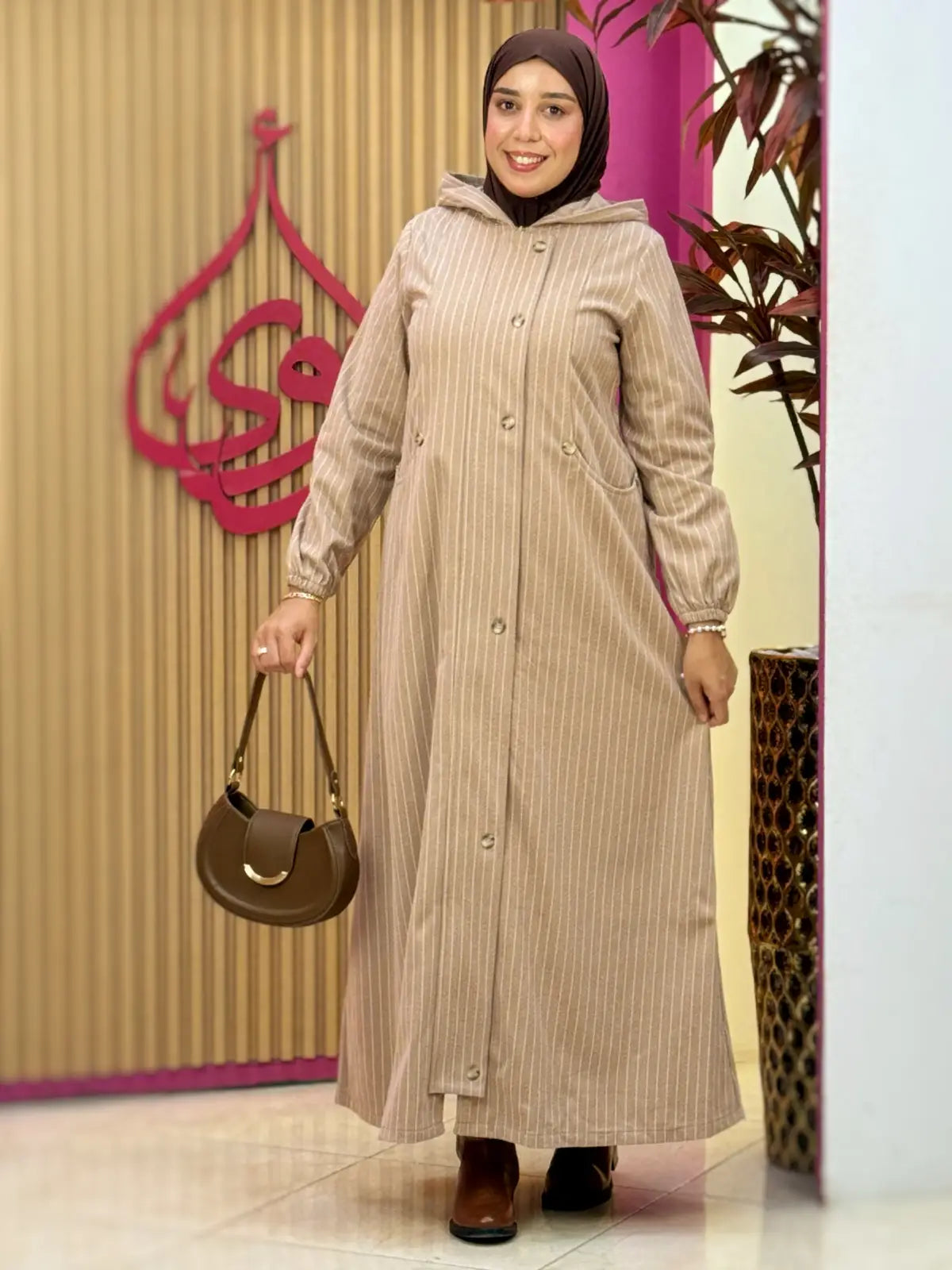 فستان ليان وردي