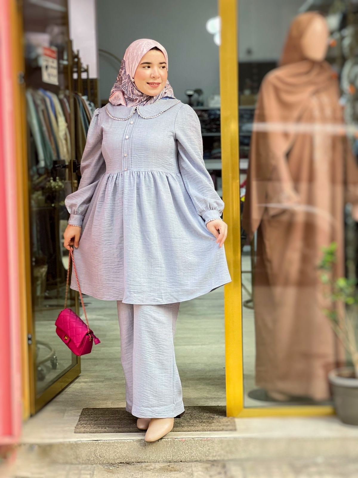 Ensemble AHLAM Bleu Ciel