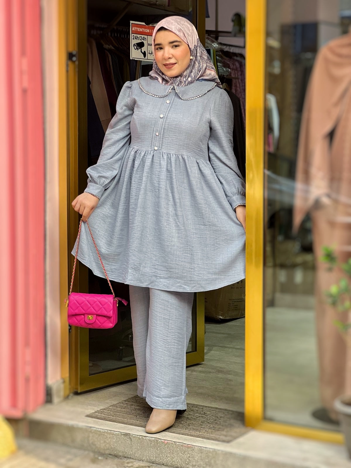 Ensemble AHLAM Bleu Ciel